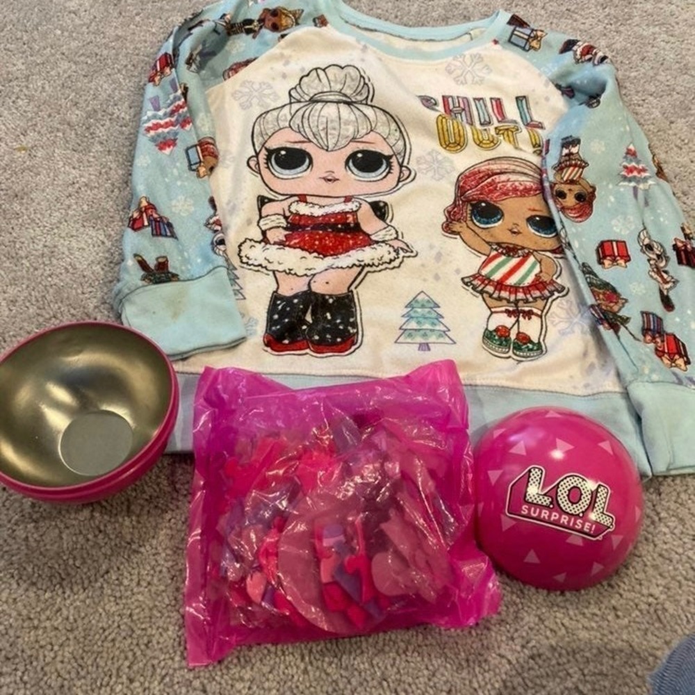 L.O.L. SURPRISE! Small Lot of PJ Top & Brand New Puzzle
